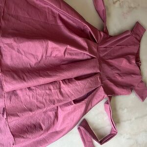Pink a line dress